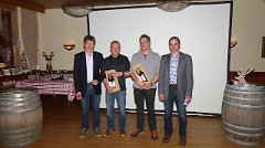 Bernhard Wolf, Jörg Sester, Stefan Baumgratz, Johannes Müller (von links)